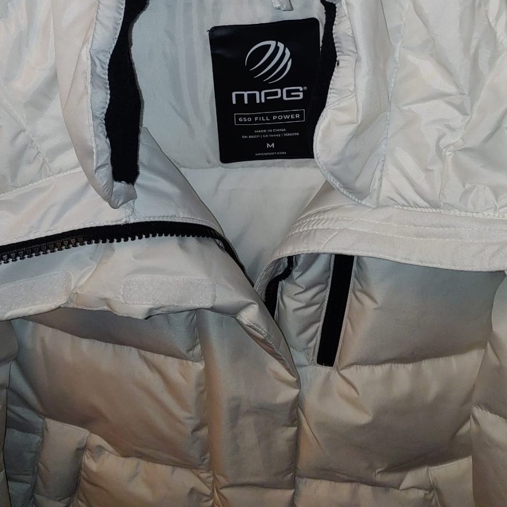 MPG Women’s Maxi Down Puffer Jacket 650 Fill Power …White - Picture 11 of 12